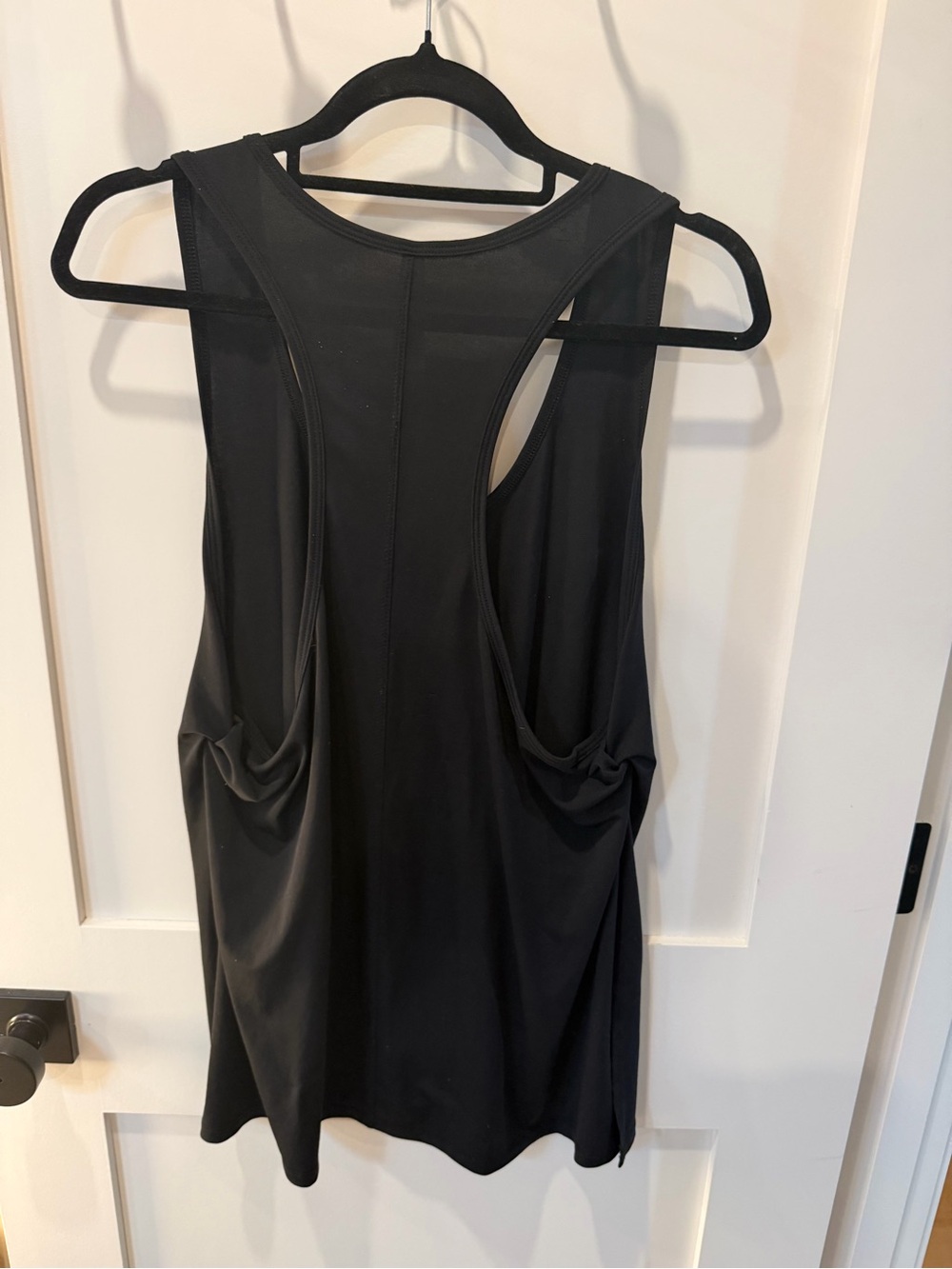 Black Racerback Tank Top - Fabletics - Picture 4 of 5